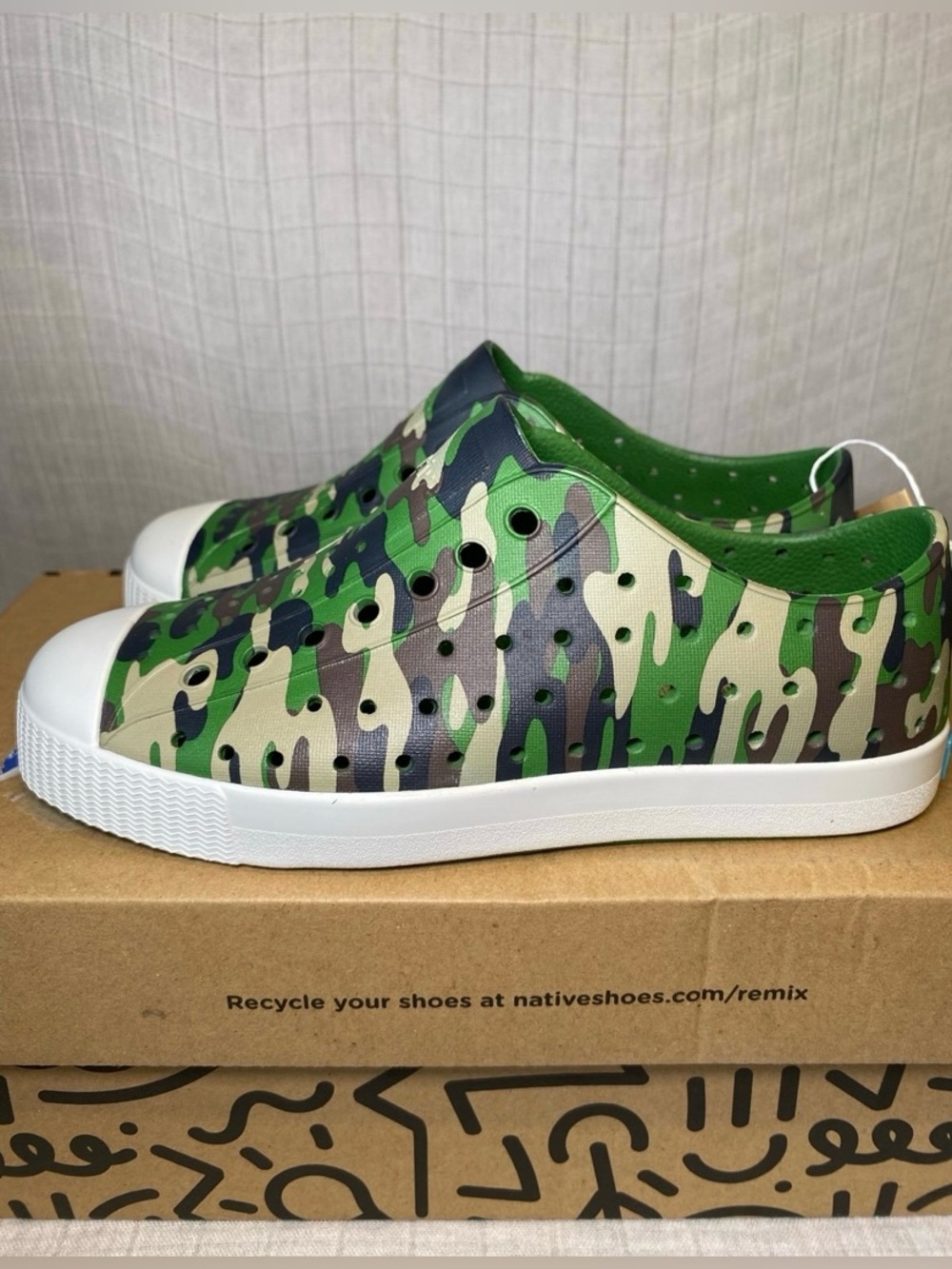 Native Camo Slip On